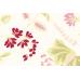 Faded Red & Floral Cover Set