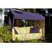 Midnight Jungle Idler Garden Swing Seat