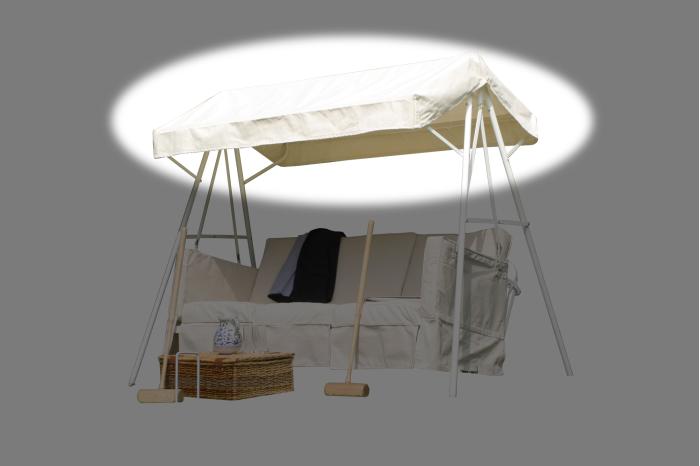 Oatmeal awning