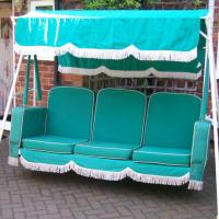 A swing seat from in the 1950s - as good as the day it was first made! - Mr and Mrs Archer