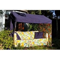 Midnight Jungle Idler Garden Swing Seat